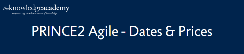 PRINCE2 Agile dates and prices